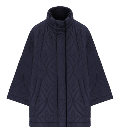 Weekend Max Mara Pittore Blue Quilted Jacket
