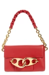 Tom Ford Carine Medium Leather Chain Shoulder Bag In 1r009 Red