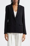 Atm Anthony Thomas Melillo Soft Crepe Twill Blazer In Black