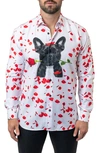 Maceoo Fibonacci Guiltylove Cotton Button-up Shirt In White