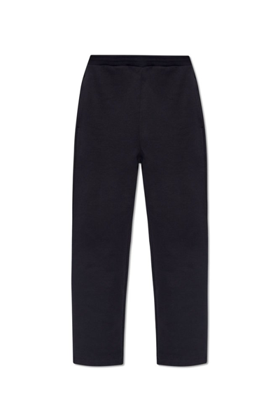 Bally Logo Embroidered Jersey Track Pants In Blue