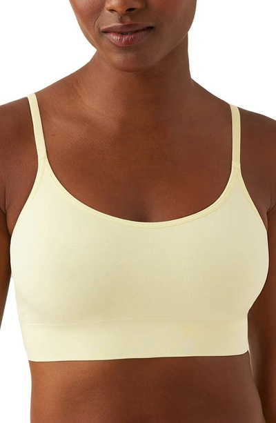 B.tempt'd By Wacoal Comfort Intended Bralette In Pastel Yellow