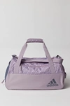 ADIDAS ORIGINALS SQUAD V DUFFEL BAG IN MAUVE, WOMEN'S AT URBAN OUTFITTERS
