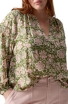 Sanctuary Sunday's Best Floral Print Top In Lush Flora