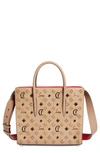 Christian Louboutin Paloma Medium Top Handle In Loubinthesky Leather In Roca/multi