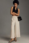 The Somerset Collection By Anthropologie The Somerset Pull-on Pants In Beige