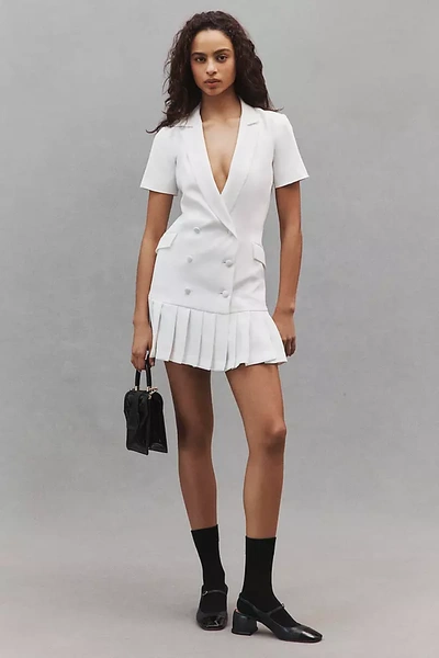 AMANDA UPRICHARD MESHA SHORT-SLEEVE MINI DRESS