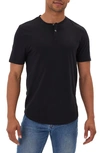 Threads 4 Thought Baseline Slub Henley In Black