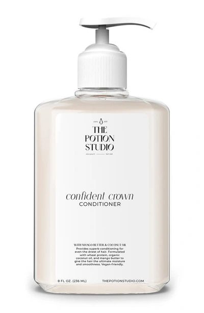 The Potion Studio Confident Crown Conditioner, 8 oz In White