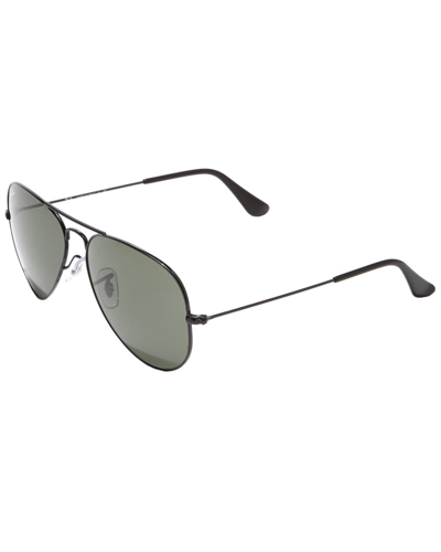 Ray Ban Ray-ban Unisex Rb3025 Polarized 58mm Sunglasses In Black
