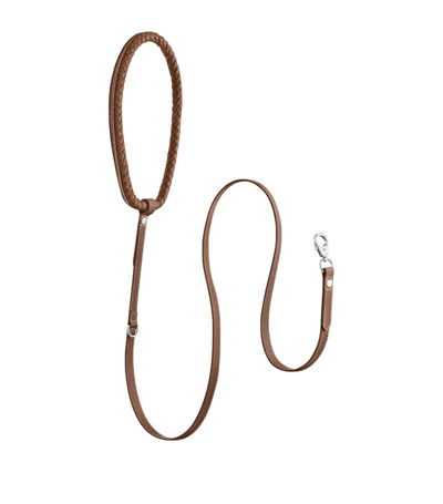 Pagerie Leather The Rava Lead In Brown