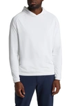 Peter Millar Pine Performance Hoodie In White