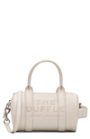 Marc Jacobs The Mini Leather Duffle Bag In White