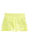 Zella Girl Kids' On Your Mark Shorts In Green Obi