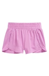 Zella Girl Kids' On Your Mark Shorts In Purple Iris