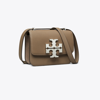 Tory Burch Small Eleanor Convertible Shoulder Bag In Wild Mushroom