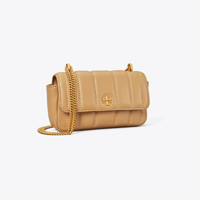 Tory Burch Mini Kira Flap Shoulder Bag In Burgundy