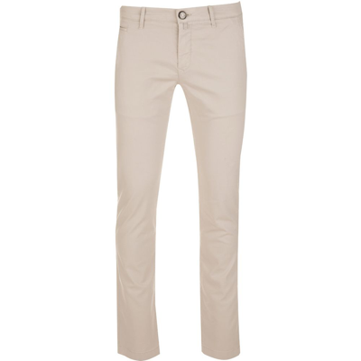 JACOB COHEN BEIGE COTTON JEANS & PANT