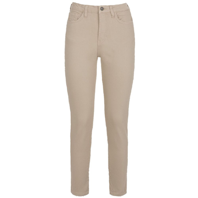 Fred Mello Beige Cotton Jeans & Pant In Neutral