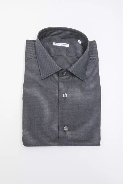 Robert Friedman Black Cotton Shirt