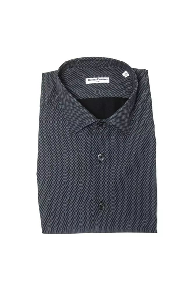 Robert Friedman Black Cotton Shirt