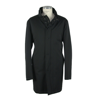 Made In Italy Black Wool Vergine Jacket