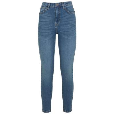 Fred Mello Blue Cotton Jeans & Trouser