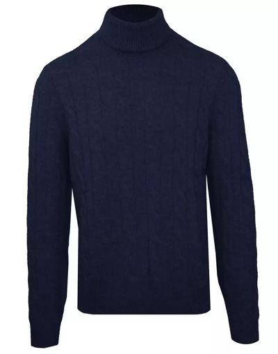 Malo Wool Men's Sweater In Blue