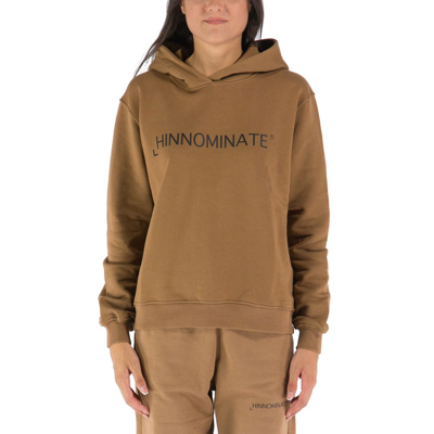 Hinnominate Cotton Women's Sweater In Brown