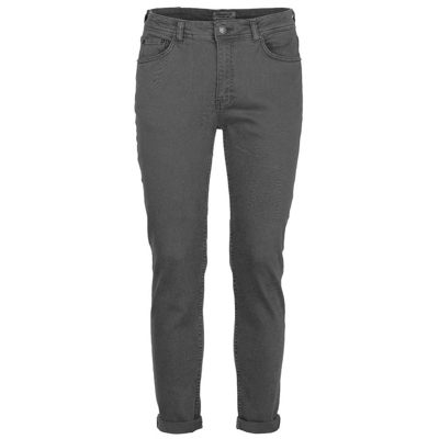 Fred Mello Grey Cotton Jeans & Trouser