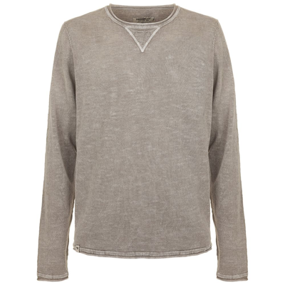 Fred Mello F Mello Cotton Men's Sweater In Grey