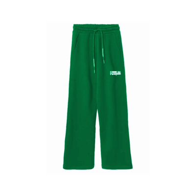 Comme Des Fuckdown Green Cotton Jeans & Trouser