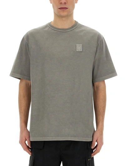 Belstaff Dpp-t-shirt With Logo In Grey