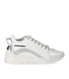 Dsquared2 Legendary White And Silver Sneaker In White