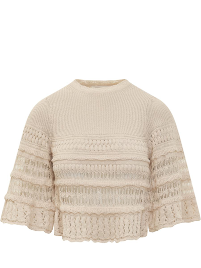 Isabel Marant Étoile Frizy Pullover In Beige