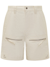 Isabel Marant Étoile Off-white Kynan Shorts In White