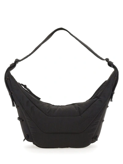 Lemaire Medium Soft Game Crossbody Bag In Black