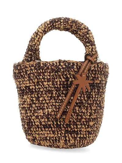 Manebi Manebí Mini "summer" Bag In Brown