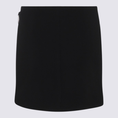 Simkhai Ebony Wrap Mini Skirt In Black