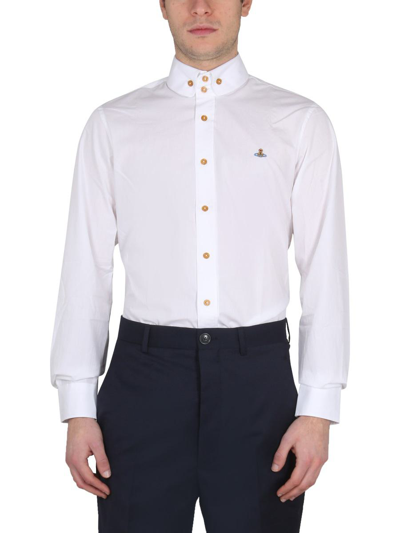 Vivienne Westwood Krall Long Sleeved Shirt White