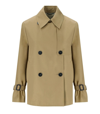 WEEKEND MAX MARA WEEKEND MAX MARA  BIGLIA BEIGE SHORT TRENCH COAT