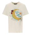 Weekend Max Mara T-shirt With Round Neck And Short Sleeves In Beige