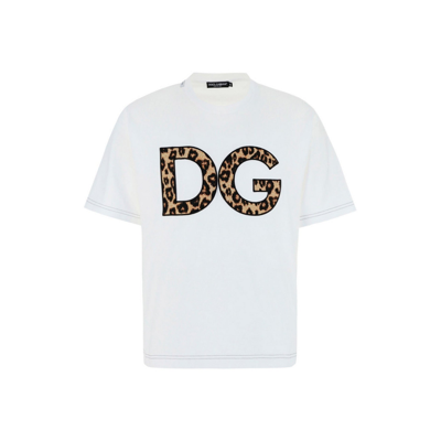 Dolce & Gabbana Dg T-shirt In White