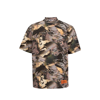 Heron Preston Camouflage Mock-neck T-shirt In Green