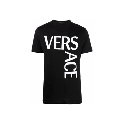 Versace Bold Logo T-shirt In Black