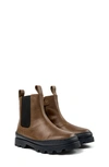 Camper Brutus Leather Boots In Brown