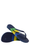 Havaianas Brazil Tech Flip Flop In Navy