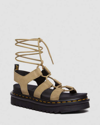 DR. MARTENS' DAMEN NARTILLA TUMBLED NUBUCK LEDER GLADIATORSANDALEN