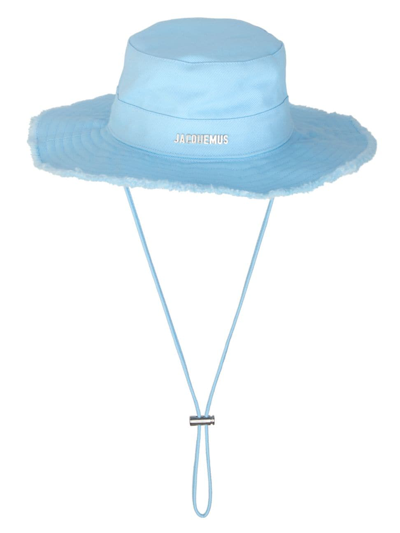 Jacquemus Blue 'le Bob Artichaut' Bucket Hat In Light Blue