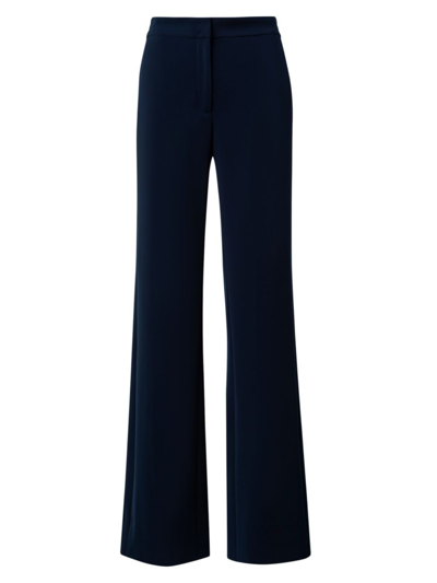 Akris Punto Women's Marla Straight-leg Pants In Navy